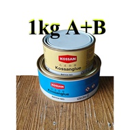 [Ready Stock] 1kg Kossan AB GUM | 1kg Kossan A+B Epoxy glue | Kossan AB 1kg