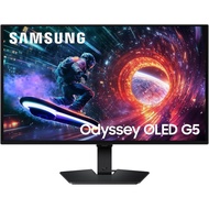 Samsung 27” Odyssey OLED G5 (G50SF) QHD & QD-OLED Gaming Monitor, 180Hz Refresh Rate, 0.03ms (GtG) R