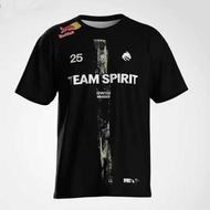 2025 New Team Spirit Jersey Dota CS2 ESports Game Uniform Men T-Shirt Donk Fans Tees