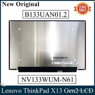 LSC Original For Lenovo ThinkPad X13 Gen2 13.3 Inch Laptop LCD Screen 1920×1200 Non-touch 30pins 60H