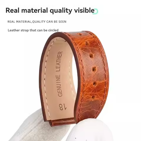 18mm Genuine Leather Watchband Retro For Casio AE1200 AE-1300 A158W/A168 W-216H A159 F91w Vintage Wa
