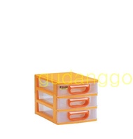 Estima Mini Container M3 EC-13 Lion Star Laci Plastik Kecil Susun 3