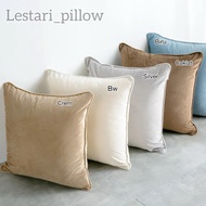 Suede sofa cushion cover 30x30 40x40 45x45 50x50 60x60 plain premium suede