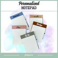 Personalised A5 Notepad | Customised Writing Pad Notepad | Birthday Gift Christmas Gift Teacher's Day Gift Farewell Gift | Customised Gift Personalised Gift