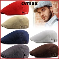 CVMAX Beret Hat Summer Mesh Adjustable Breathable