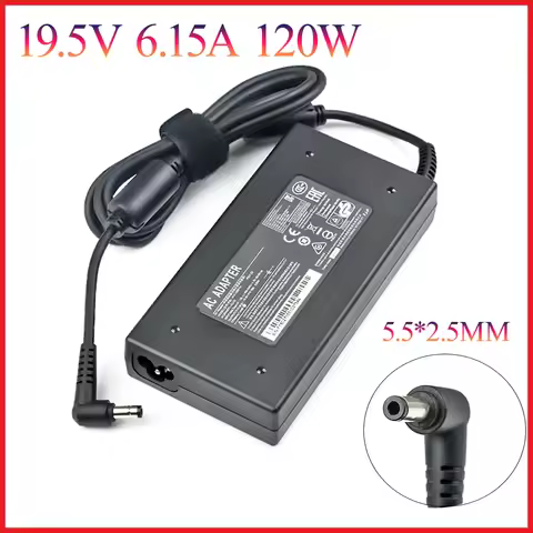 For Chicony 19.5V 6.15A 120W AC Laptop Adapter Charger Power Supply For MSI GE70 GE60 GE72 GS70 GP60