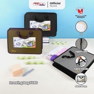 Topla Zippered Document Bag 5080 Multifunctional Waterproof Office File Document Bag DB-5080