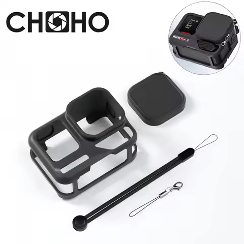 For Insta360 Ace Pro2 Accessories Silicone Case Rubber Shell Protector Silica gel + Lens Cap Cover F