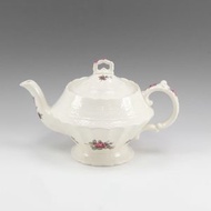 二手 Spode Billingsley Rose 茶壺，瓷器，英國製造。