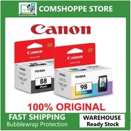 Canon Ink PG 88 PG88 PG-88 & CL 98 CL98 CL-98 Genuine Ink Cartridge - E500 E510 E600 E610