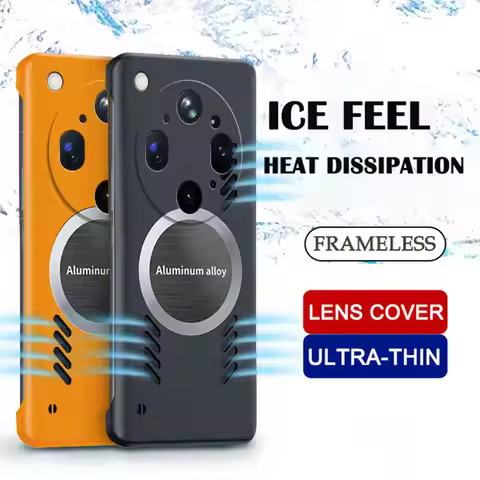 Graphene Heat Dissipation Cooling Magnetic Phone Case for OPPO FIND X9 X8 X7 Ultra X6 X5 X3 X9S Pro 