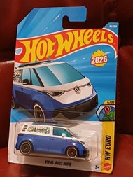 Hot Wheels VW ID. Buzz Bomb blue hotwheels