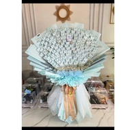 BOUQUET OF MONEY 100 SHEETS JUMBO / EMPTY BOUQUET / GRADUATION BOUQUET