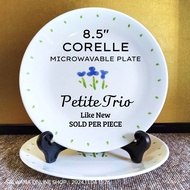 8.5inches CORELLE USA PETITE TRIO MICROWAVABLE PLATE • Japan Surplus