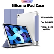 ipad case silicone case ipad a16 casing with pen holder cover ipad casing pink