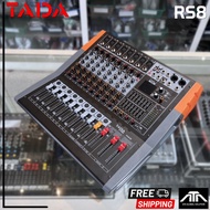POWERMIXER TADA RS8 เพาเวอร์มิกเซอร์ 8 ชาแนล 600 WATT 99 ดิจิตอล เอฟเฟค มีบลูทูธ/ยูเอสบี/บันทึกเสียง