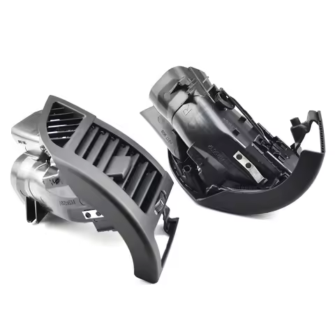 Front Dashboard Conditioning Panel Air Vent Oulet Cover Grille Frame Trim & Water Cup Holder Kit For