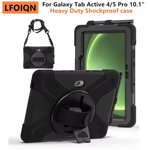LFOIQN Kids Case For Samsung Galaxy Tab Active Pro 10.1 SM-T540 SM-T545 T547 Active 4 5 Pro 10.1" Ta