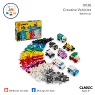 LEGO Classic 11036 Creative Vehicles (900 Pieces) For Children Aged 5 And Up Brick Toy Building Bloc