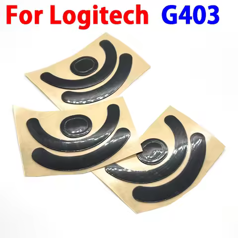 Hot sale 1set Mouse Feet Skates Pads For Logitech G403 Wired wireless Mouse White Black Anti skid st