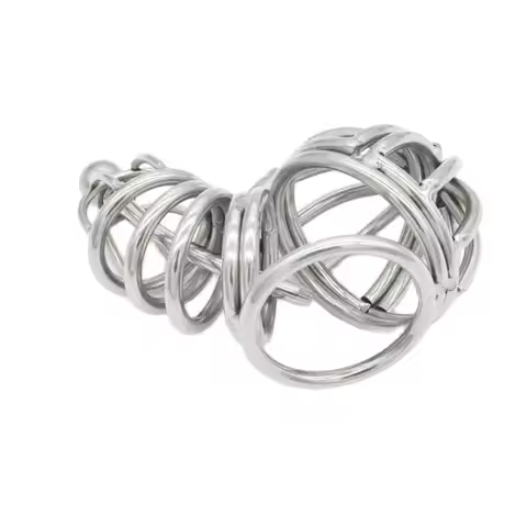 New Stainless Steel Male Chastity Device with Urethra Catheter,Chastity Belt,Cock Cage,Virginity Loc