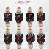 MESHOPMY DC Resettable Circuit Breaker, 60A 50A 40A 30A Resettable Insurance Self Recovery Circuit B