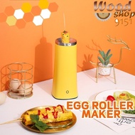 Automatic Egg Roller Maker Electric Egg Cooker DIY Breakfast Machine Home Auto Rinse Up Egg Sausage 