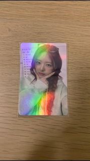 ITZY Yuna小卡