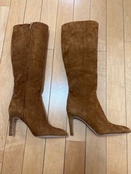 全新Sam Edelman 棕色麂皮長靴 US 8