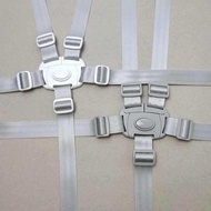 Baby Dining Chair Seat Belt Universal 5-point Chair Child Growth Chair Safety Strap 5-point Baby Str