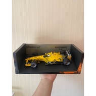 Mini Cut F1 1/18 2003 Jordan EJ13 Brazilian Old Version Car New Box New Cash on Delivery (Model Fine