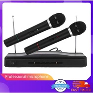 Professional Karaoke Wireless Microphone System KTV Dual Handheld 2 x Mikrofon
