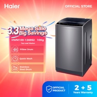 [READY STOCK] Haier 10kg Top Load Washing Machine / Washer / Pillow Drum / Stainless Steel Drum - HW