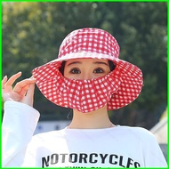 B4 New Tea picking hat Breathable Comfort Outdoor Cycling Outdoor Work UV protection Foldable Sun Ha