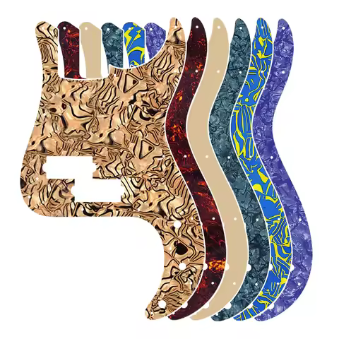 Custom Guitar Parts Quality Electric Guitar Pickguard - For Japan 4 Strings Precision Bass P Bass Gu