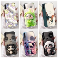 For  Samsung Galaxy A90 5G Case SM-A908B SM-A908N SM-A908Q A 90 Silicone Cover Cute Cartoon Rabbit P