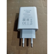 INFINIX 70W SUPER FAST CHARGING CHARGER HEAD ADAPTOR INFINIX 70W ADAPTOR