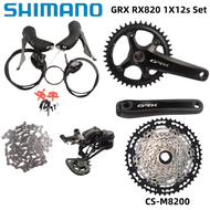 Shimano GRX RX820 Groupset 1x12s Hydraulic Disc Brakes Groupset For Gravel Bike Bicycle Original Shi