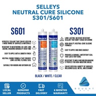 Selleys Neutral Cure Silicone S301/S601 - Industrial-Grade Waterproof Sealant for DIY