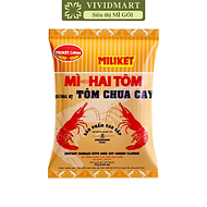 COLUSA - Mì giấy Miliket Hai Tôm gói vị Tôm chua cay, Mì tôm hiệu Hai Tôm Miliket hiệu 2 Tôm Colusa 