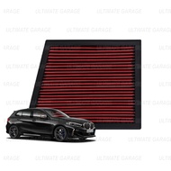 Works Engineering Air Filter Washable Fit For COMPATIBLE WITH BMW F40 116 118 L3 F45 216i 2015-2019