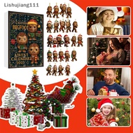 LIS Bigfoot Edition Advent Calendar 2025, 24 Unique Sasquatch Ornaments, Advent Calendar 2025, Bigfo