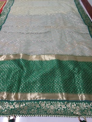 OmMata พร้อมส่ง ผ้าส่าหรี saree นำเข้าจากอินเดีย