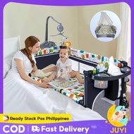 Co Sleeper Crib For Baby Folding Baby Bed Newborn Height Adjustable Rocking Baby Crib Playpen Kuna For Baby With Foam