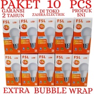 CAHAYA LED BULB 2 YEAR WARRANTY FSL WHITE LIGHT LED LIGHT/ PACKAGE 10PCS 12W