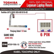 ET49 KTCP-TOS-12 Cable Touchpad 6PIN Toshiba L675 C655 920-001019-02
