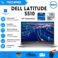 DELL Latitude 5550 5520 5510 5590 5570 12th Gen Core i7 Touchscreen Laptop 16GB RAM 512GB SSD Window