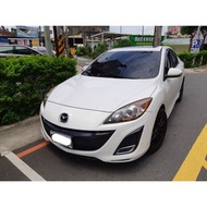 【FB搜尋桃園阿承】馬自達 超人氣MAZDA3 4D 2010年 2.0 白色 二手車 中古車