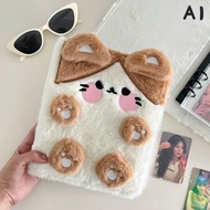 CozyCornerR New Kawaii Fluffy Cat Kpop Photocard Binder Collect Book Idol Photo Card Holder Photocar