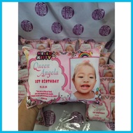 ❂ EGT2007 11x8 - Pillow Customized  Souvenir for Christening Baptismal Birthday Wedding Debut 18th